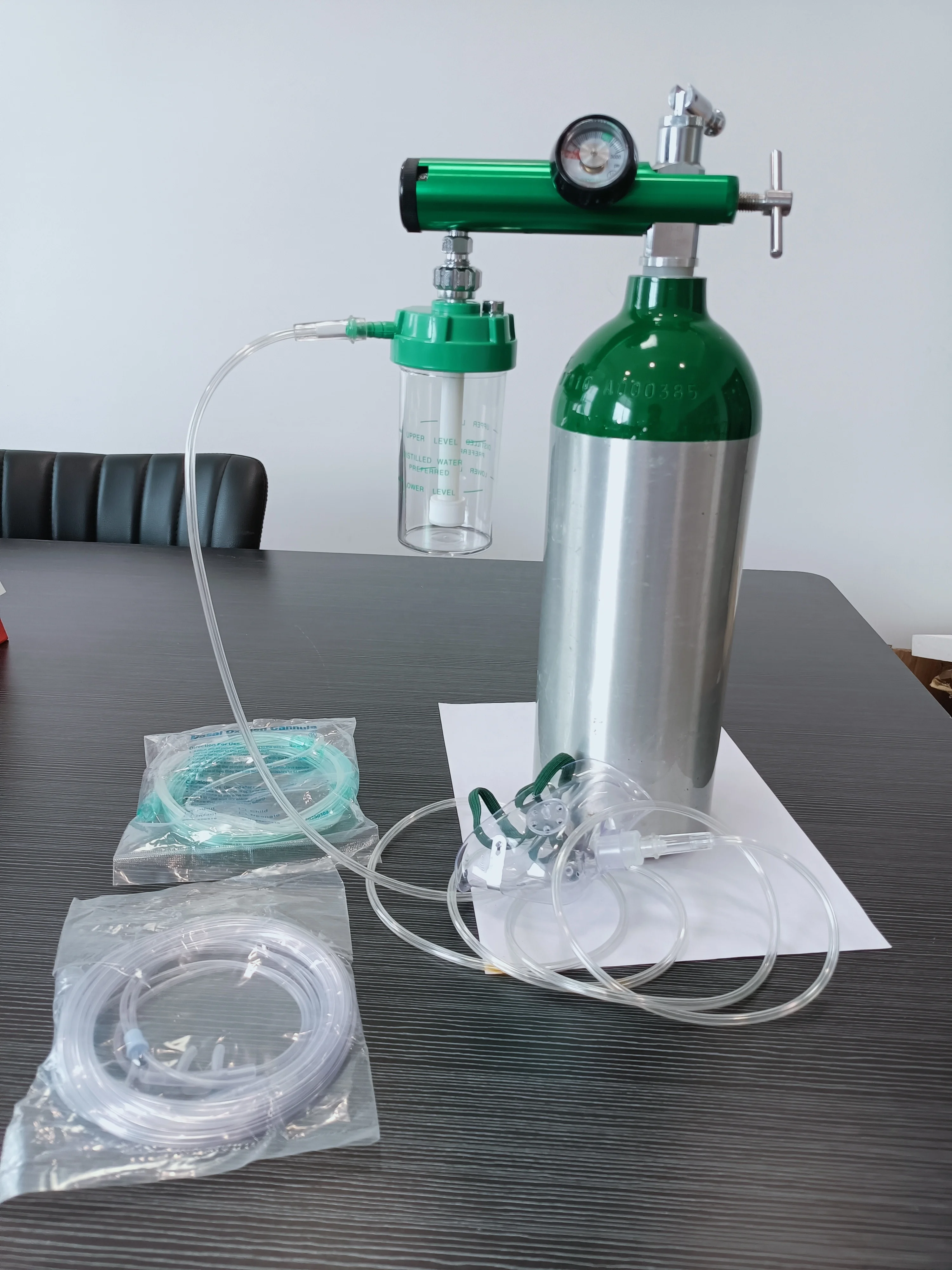 Pin yoke gas pressure CGA870 Medical demand type medical oxygen regulator breath valve for cylinder