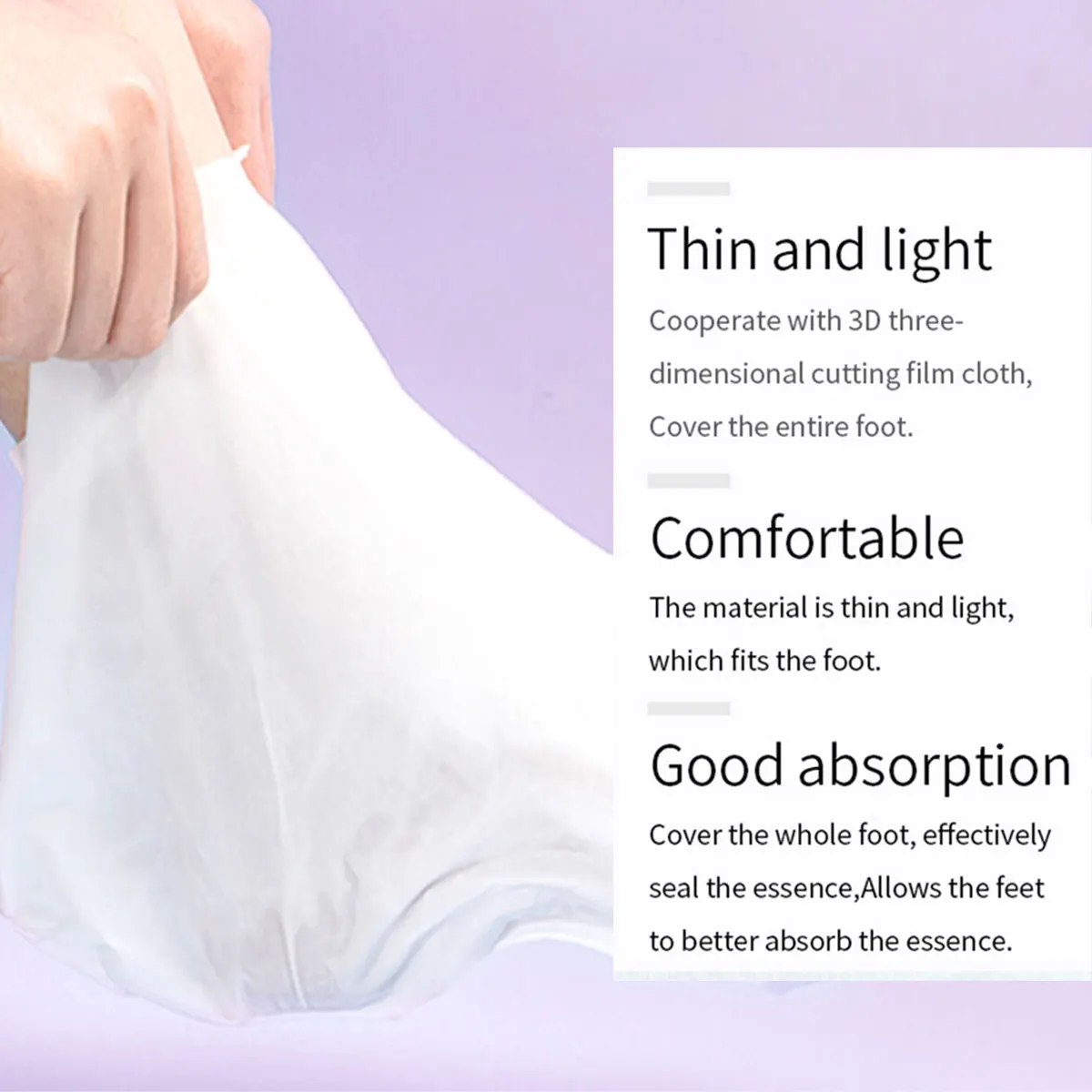 Wholesale Organic Moisturizing Exfoliating Footmask Sock Organic Plant Extracts Feet Peeling Baby Your Foot Skin Care Mask