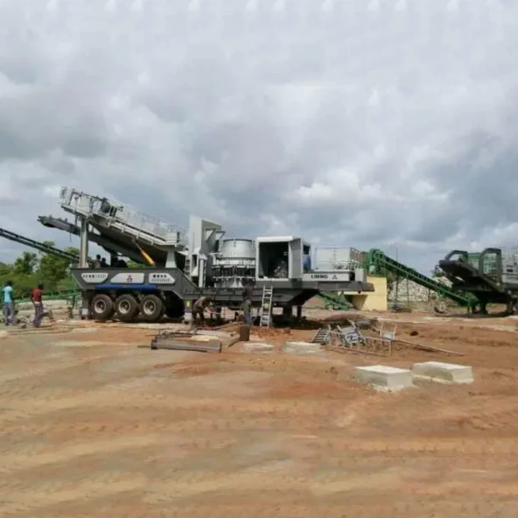 Factory Direct Supplier Mobile Shredder And Crusher Medium Size Mobile Crusher