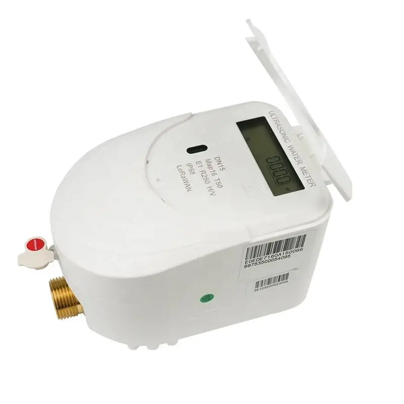 Lorawan/Gsm/Nb-iot Умный Цифровой Ультразвуковой счетчик воды ЖК-дисплей