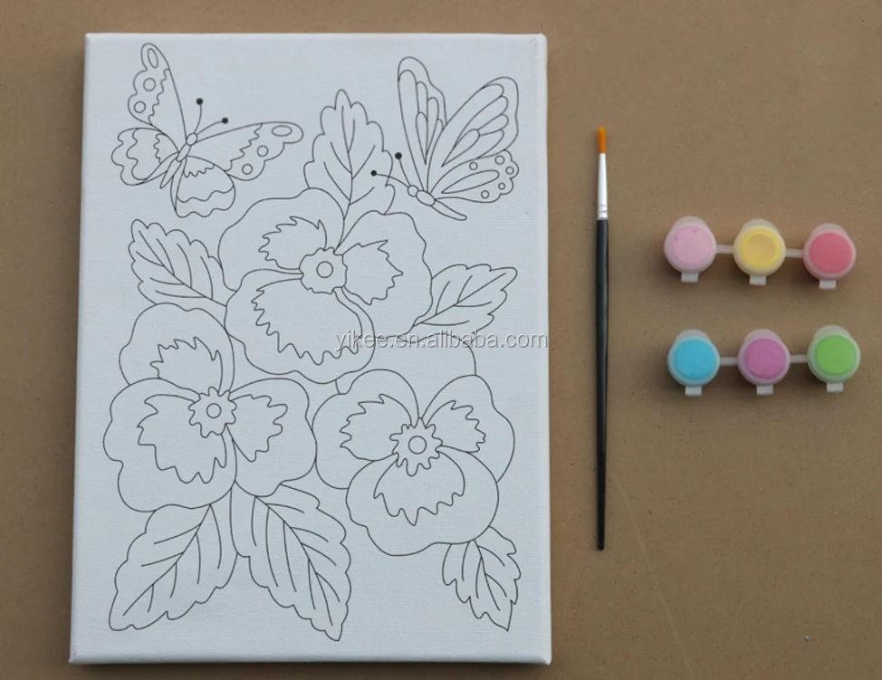 
customized paint by numbers Giraffe for kids, diy digital oil painting by numbers 