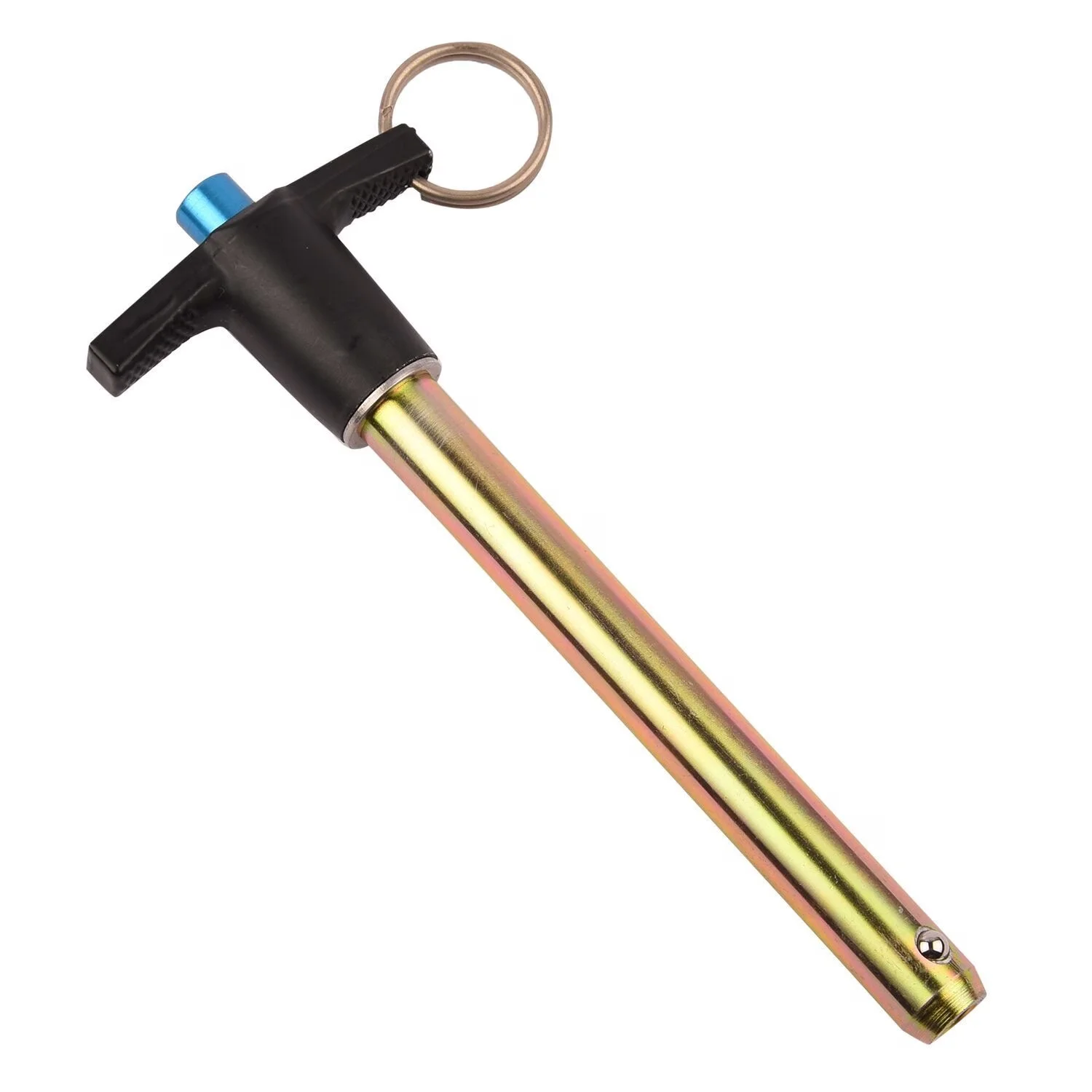 Wholesale Custom Quick Release Safety Pin Black Anodized Aluminum Stainless Steel Push Head High Quality Fast Release Pin