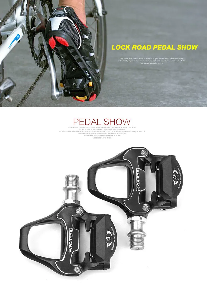 PROMEND велосипед самоконтрящаяся педали для Японии с алюминиевого сплава дорожный и обеспечивают высокое качество Самостоятельная Блокировка Платформа велосипеда
