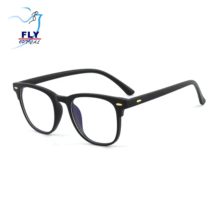 DOISYER Wholesale 51cm Lens Classic Black Eyewear Frame Anti Radiation Blue Light Blocking TR90 Glasses
