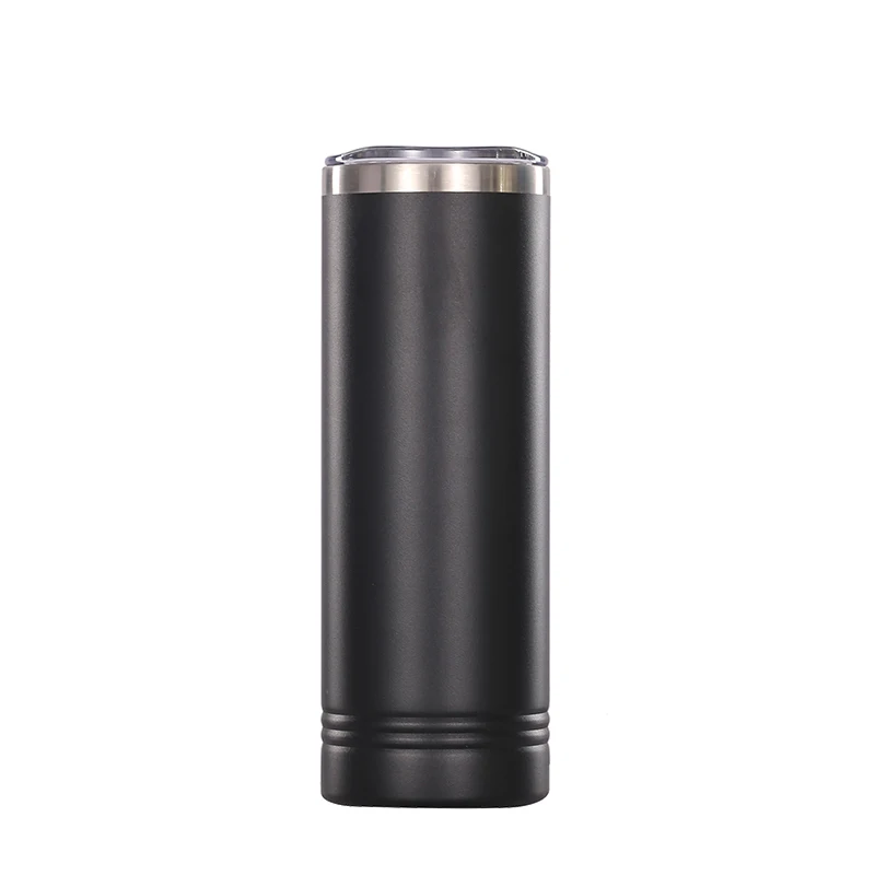 Customized 20oz straight barrel mug logo custom stainless steel office thermos mug