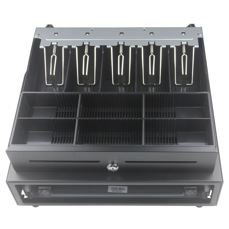 Portable Cash Register Drawer 5 Bill 6 Coins Light Weight Cash Drawer For Supermarket