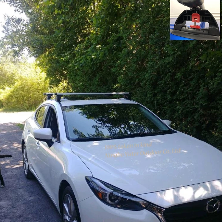 
High quality Aluminum alloy rustproof roof rack cross bar for Mazda 