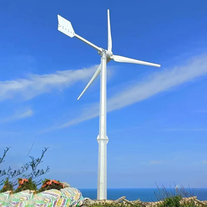 Competitive price 10 kilowatt wind turbine horizontal axis wind mill generator for farm