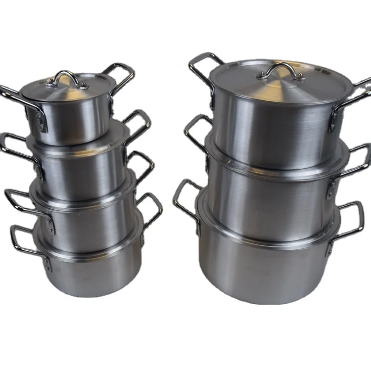 7pcs cooking pots set, Aluminum cookware sets