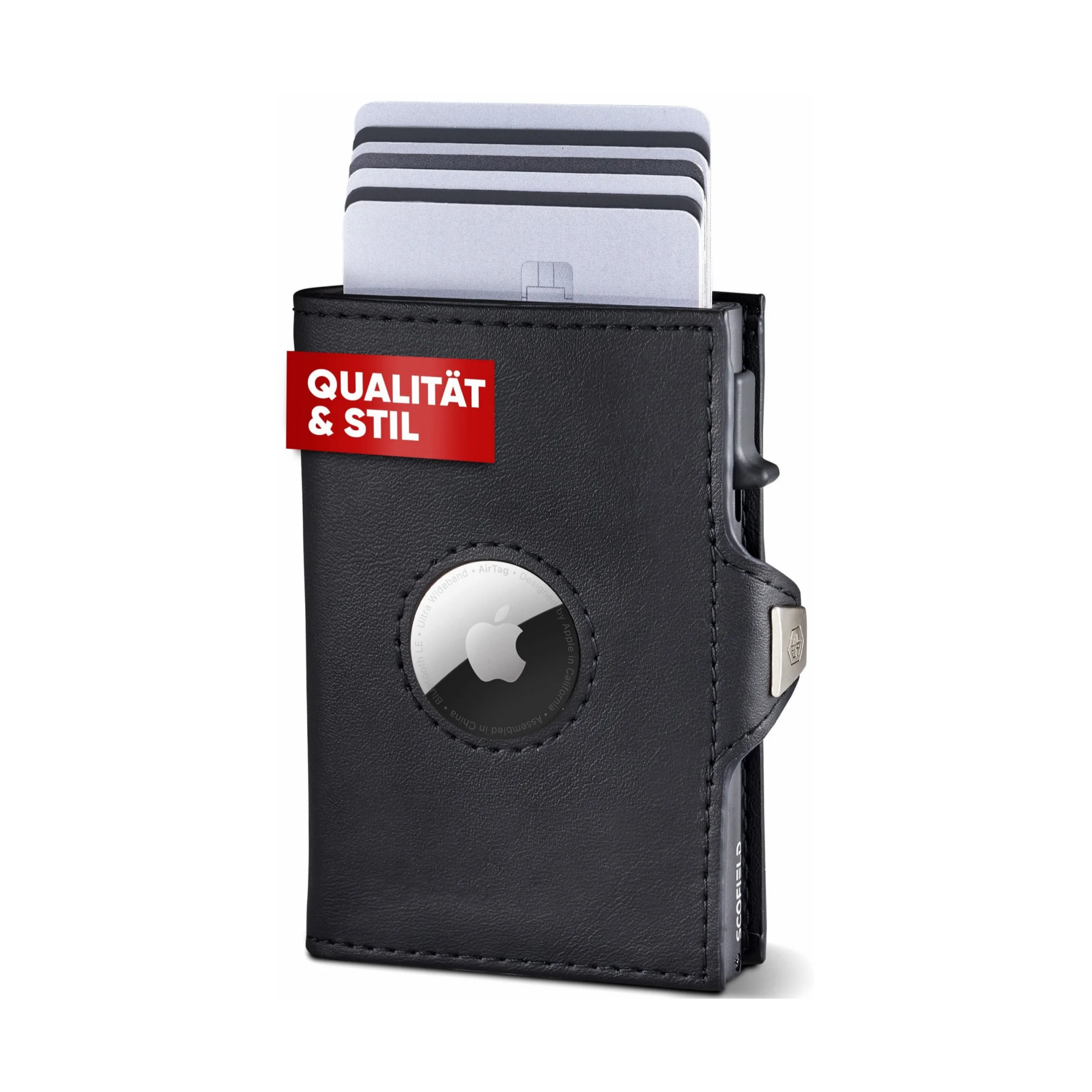 Air Tag Rfid Wallet Card Holder Men Pop Up Slim Credit Card Holder Wallet Airtag card holder pop wallet