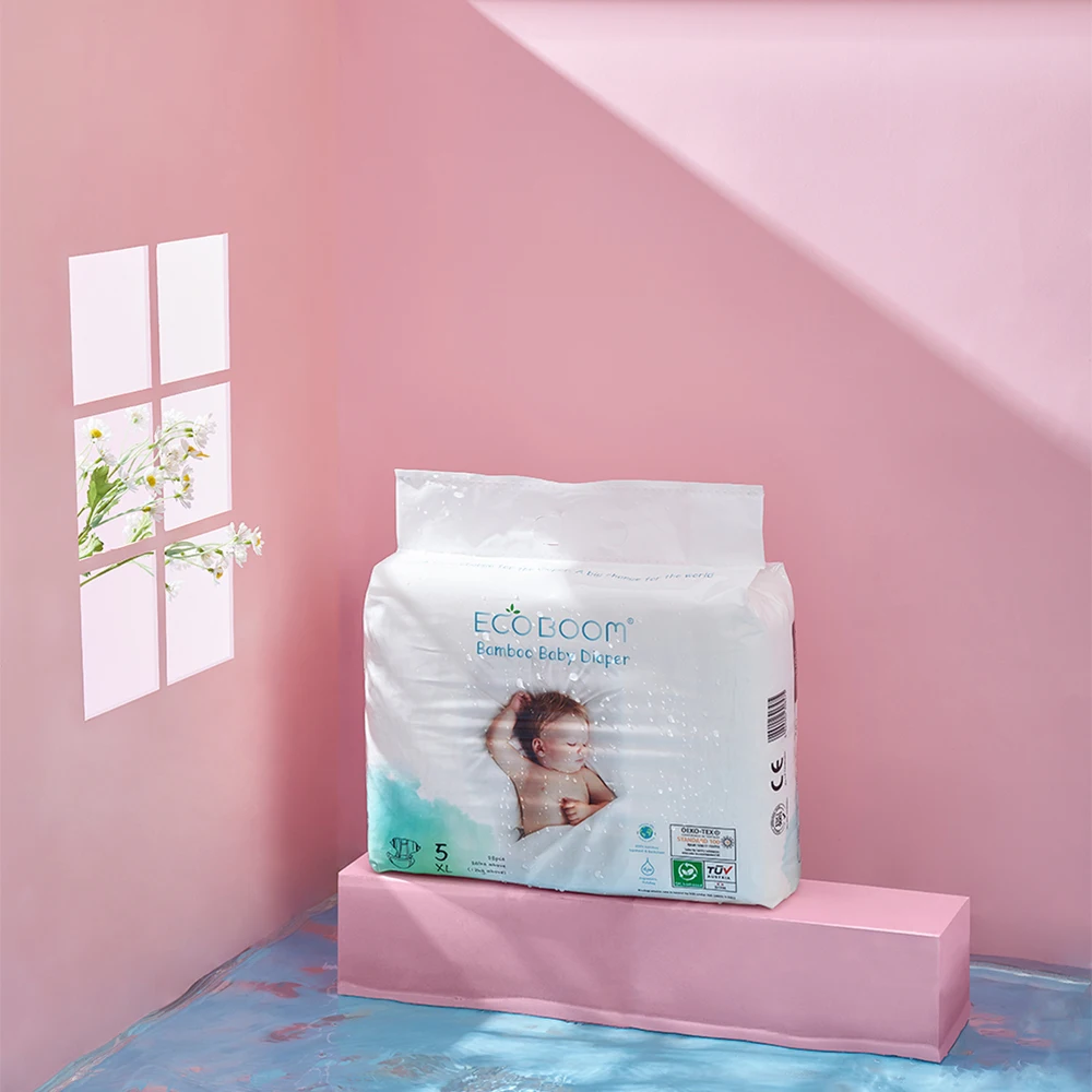 OEM ODM Cotton soft disposable baby diaper from China manufacturer L size