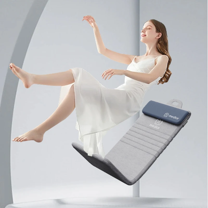 Full Body Massaging Cushion Neck Waist Massage Cushion With Heater size Small body that can be folded  Full body massage cushion