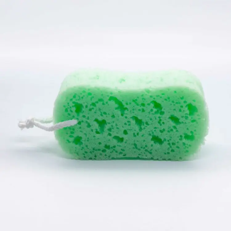 Green Exfoliating Seaweed Bath Ball Body Washing Foam Adult Sponge for Clarifying Skin Soft Bath Ball