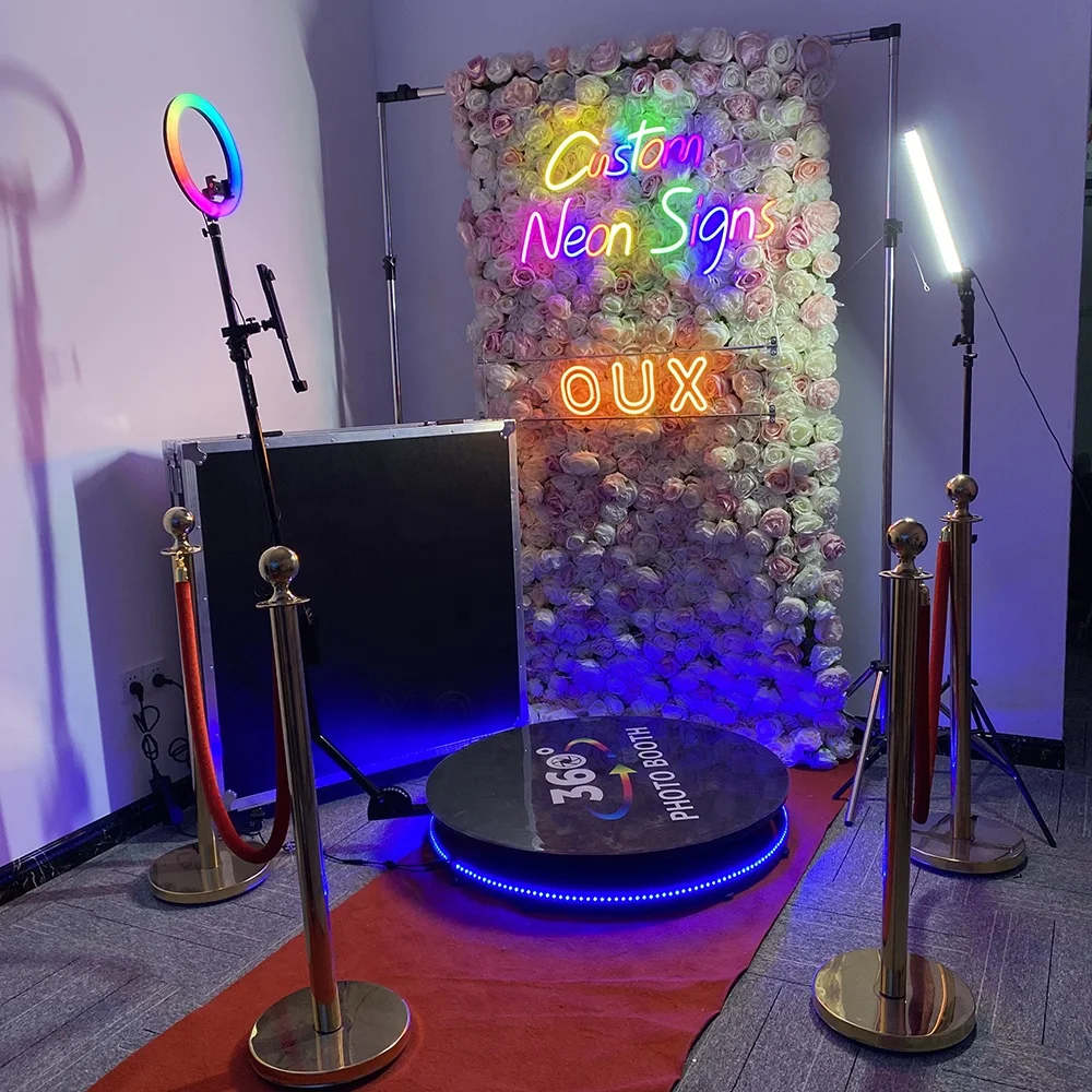 Фоторамка для видеокамеры OUX Party вращающаяся фотокамера на 360 градусов волшебная фоторамка
