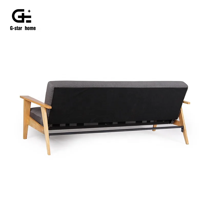 Japanese Style Sofa Bed Furniture Wooden Futon Divan Indian Design Modern Living Room Sofa Home Furniture European Style Hotel