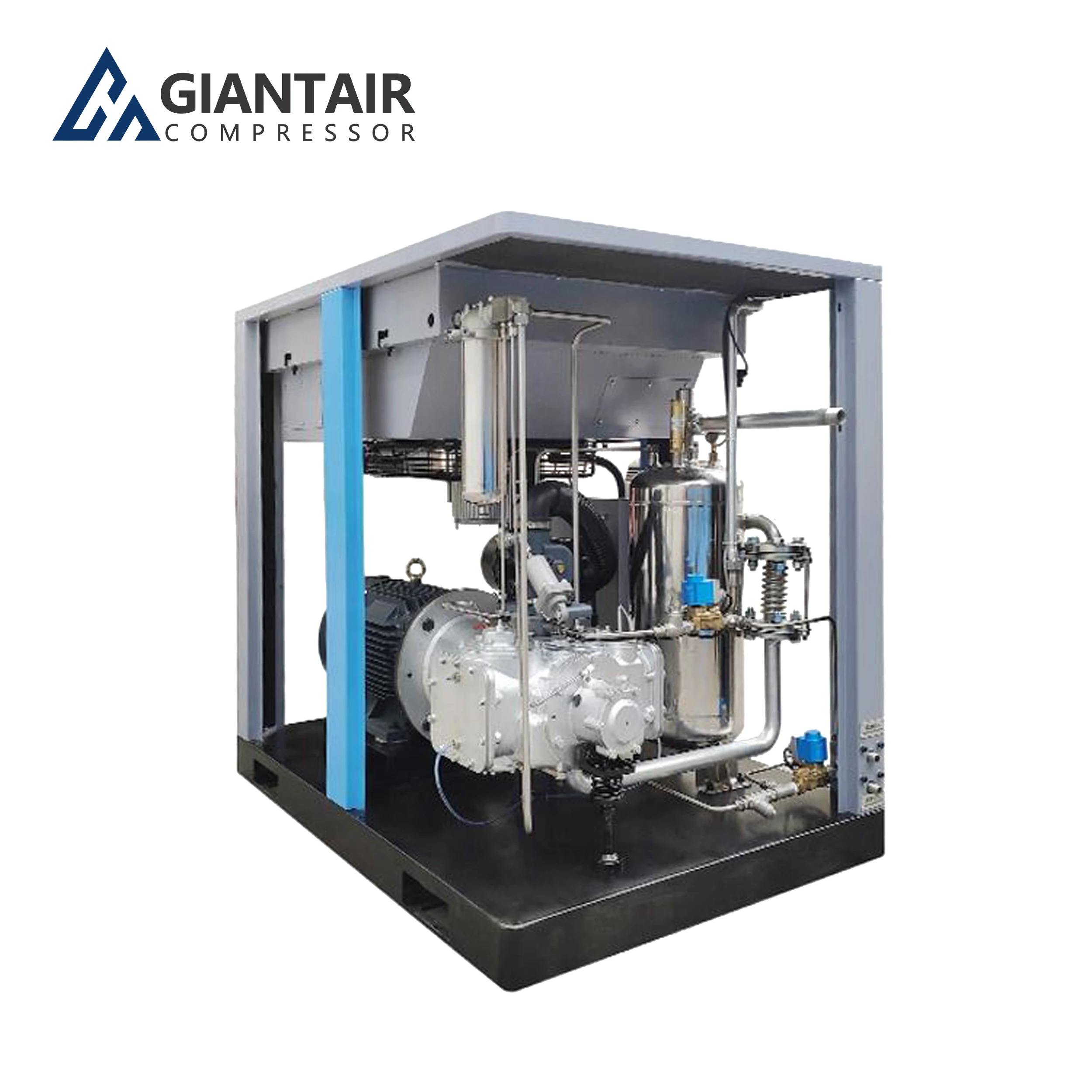 Industrial IP54/IP55 Motor Fix Speed and VSD Inverter Pm Rotary 45kw Screw Air Compressors Air Pumps Stationary Air Pump Ap 45