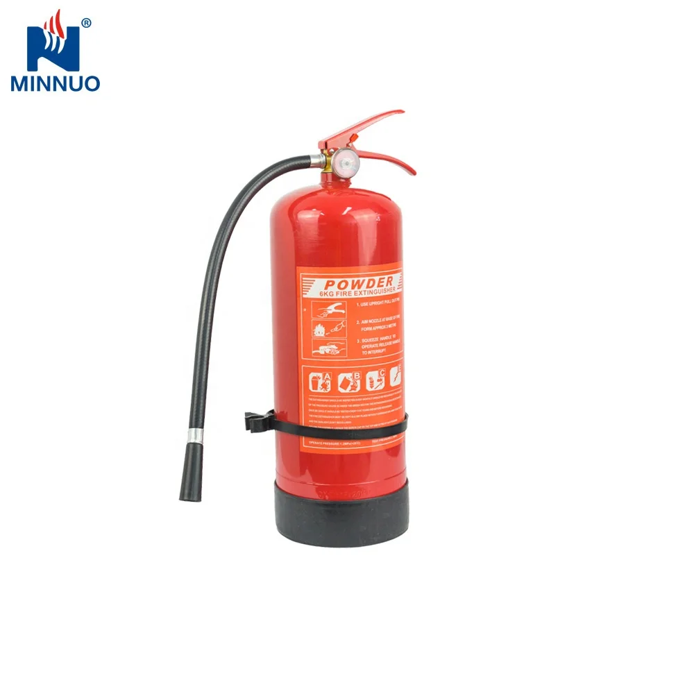 dry chemical powder 6 kg fire extinguisher/fire fighting equipment