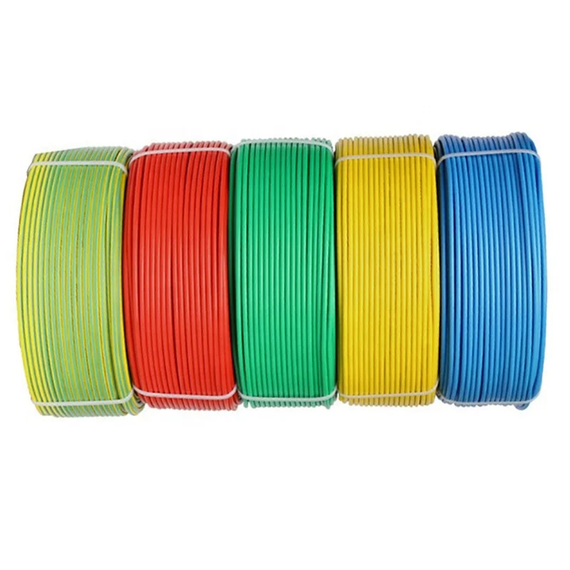SO9001 Certified flexible cable 750v copper 1.5mm 2.5mm wire and electric cable bv bvr bvv bvvb rv rvv  household wire