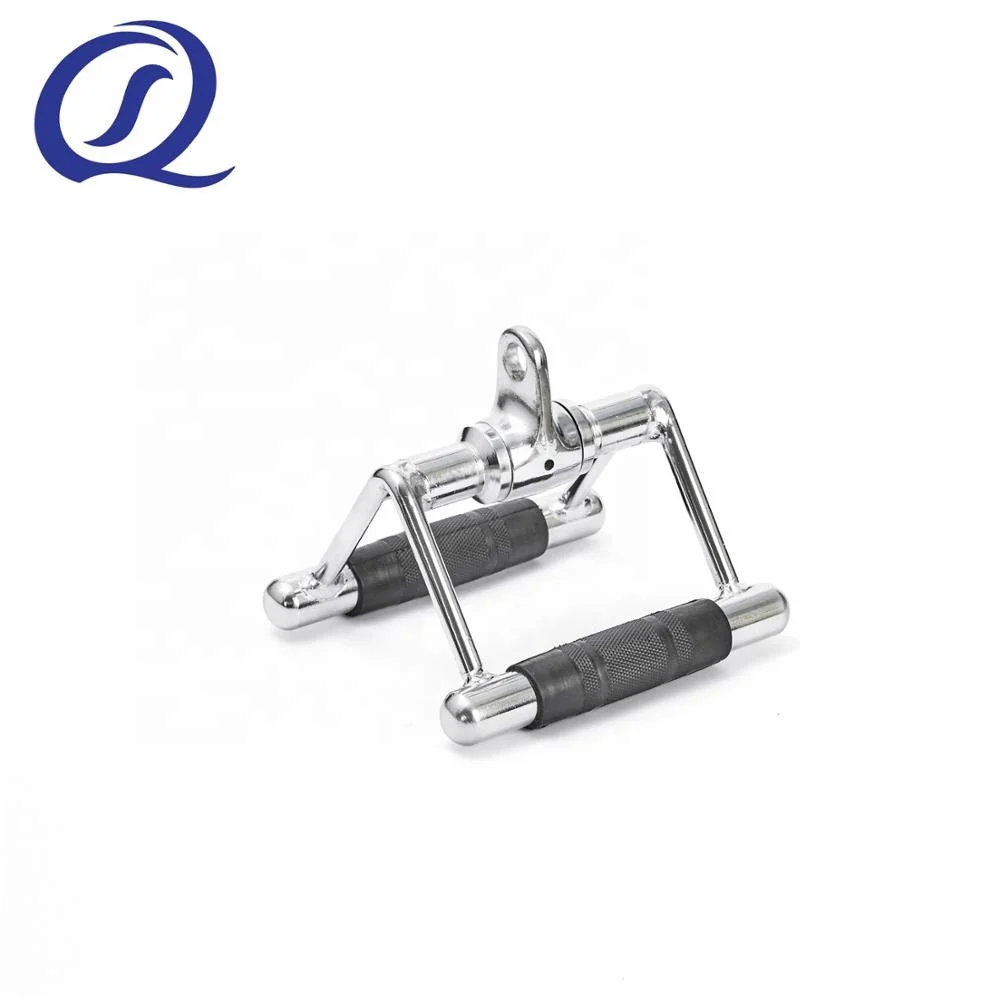 Gym Equipment Multi Functional Trainer Attachment Rubber Grip Revolving Seated Chinning Attachment