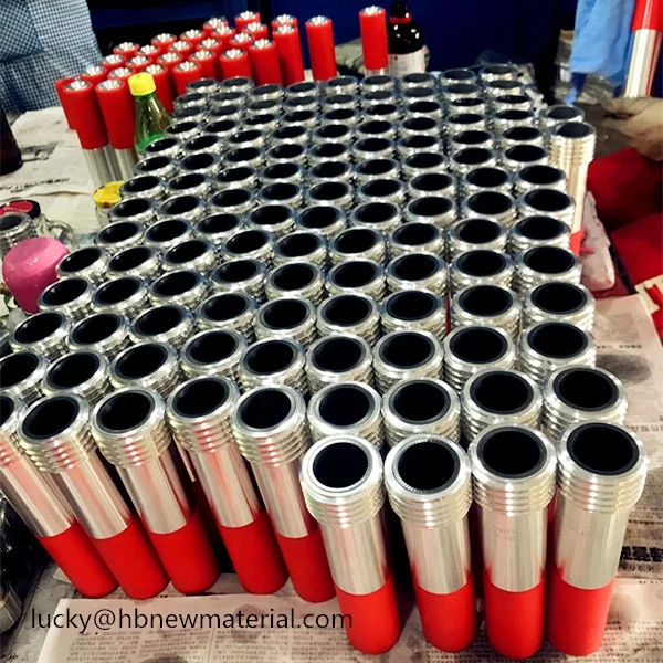 Hot pressed Boron Carbide Nozzles Suppliers Abrasive Single Inlet Nozzles Venturi Boron Carbide Blasting Machine Nozzle