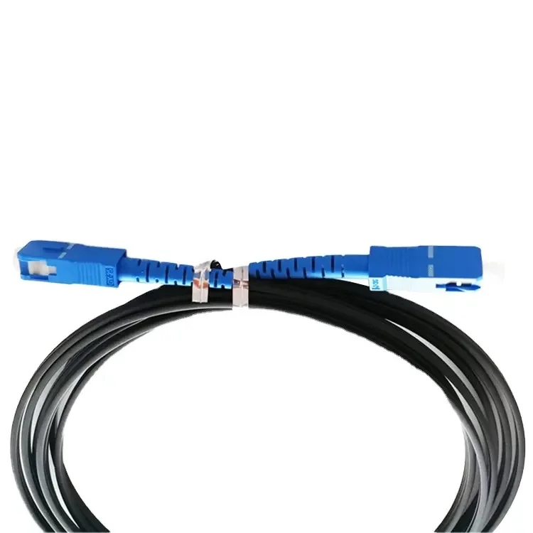 FTTX Using Single core G657A1 1Meter 2.0*5.0mm Sc/Upc-Sc/Upc Connector Outdoor Drop Cable FTTH Fiber Optic Patch cord Cable