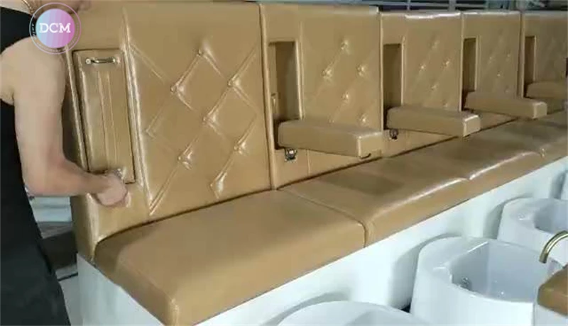 foot spa double minimalist custom fish pedi chairs manicure and pedicure station with bowl base