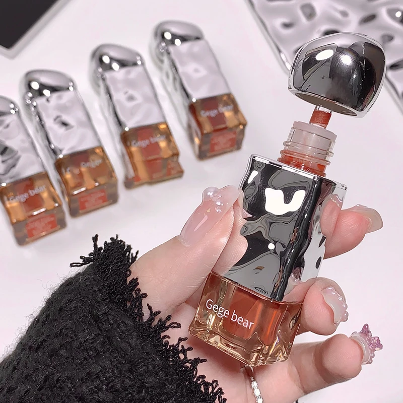 Matte lipstick for Women with Long-lasting Color Retention Gloss Cosmetic Lipstick  Matte Finish Thin Tube Lip Glaze Wholesale