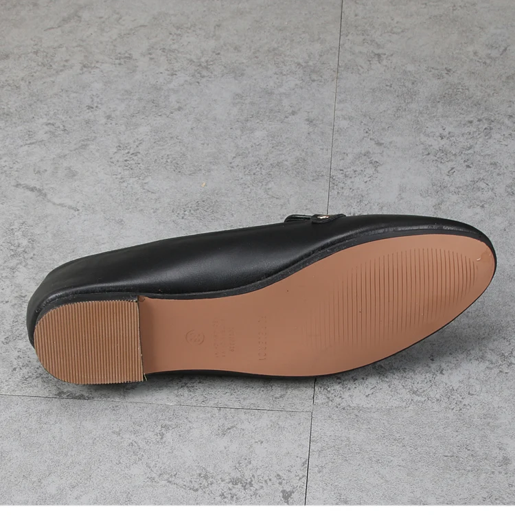 Ladies simple ballerina pump flat loafer shoes