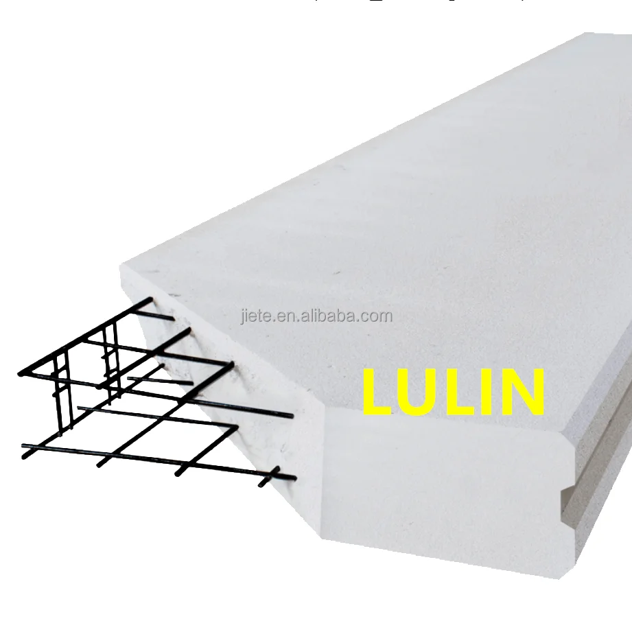 Lightweight Fireproof Precast AAC ALC Concrete Roof Panels Cement Wall Board Prefab Cement EPS Sandwich Wall Panel Board