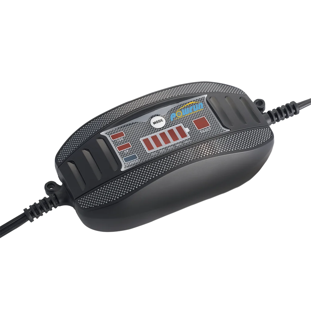 ETL 110V Smart Battery High Power 6V/12V 2A Automatic Electric Power Portable Car Battery Charger