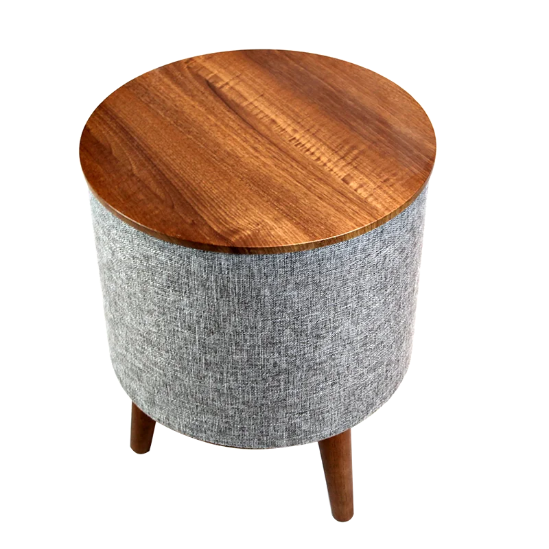 
2021 New Modern Indoor Smart Coffee Table Audio Mobile Phone Wireless Charging European Simple Style Bedside Table 