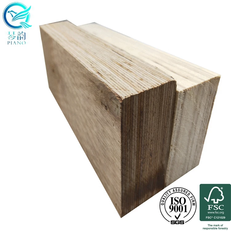 WBP FSC CARB certificate lvl plywood used for wooden beam/rafter