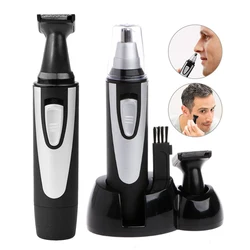 Professional 2 In 1 Nose Hair Remover, Electric Rechargeable Facial Ear And Nose Hair Trimmer For Men