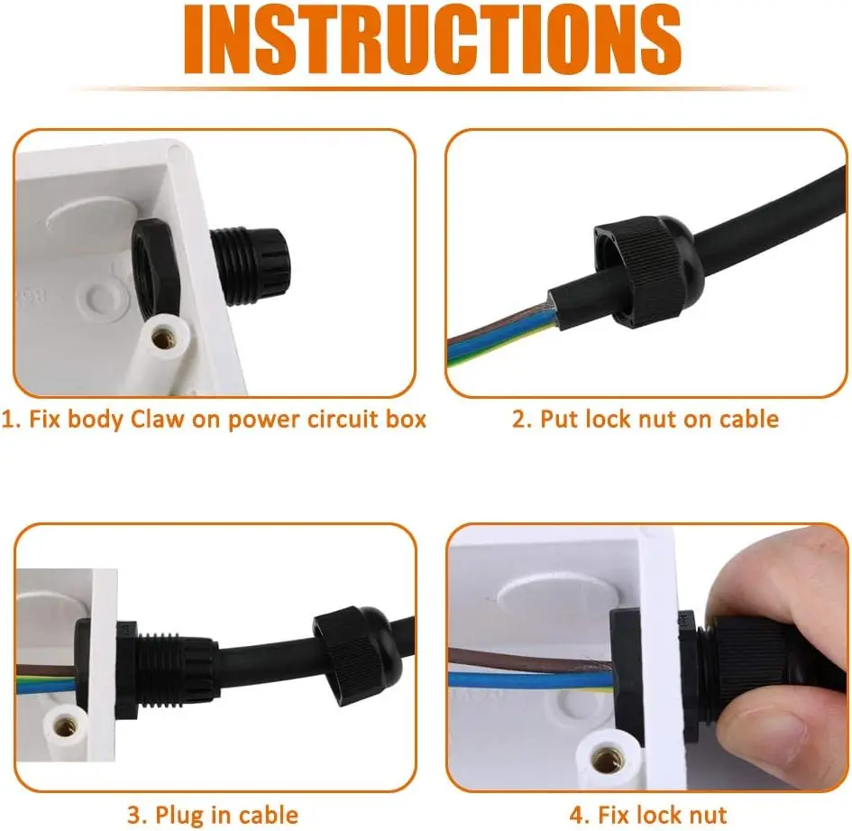 PG7 PG9 PG11 PG13.5 PG16 PG21 PG29 PG36 PG42 PG48 PG63 M12 M16 M18 M20 M22 M25 M32 nylon metal brass stainless steel cable gland