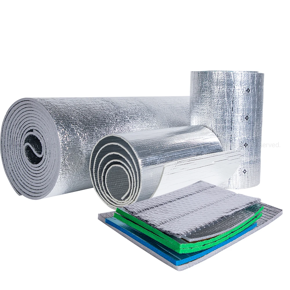 Лучшее качество теплоизоляция кровельный алюминиевый пузырь фольга пена теплоизоляционный