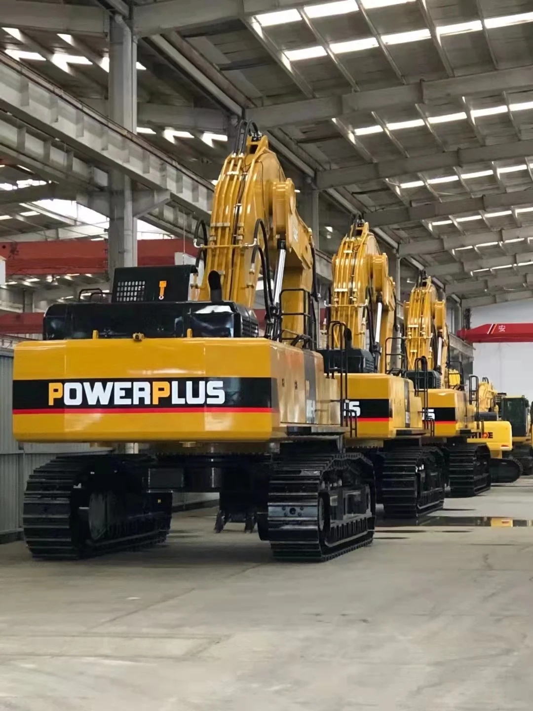 Chinese lishide new big excavator SANGO building materials shop China digging loading crawler excavator 80ton excavator