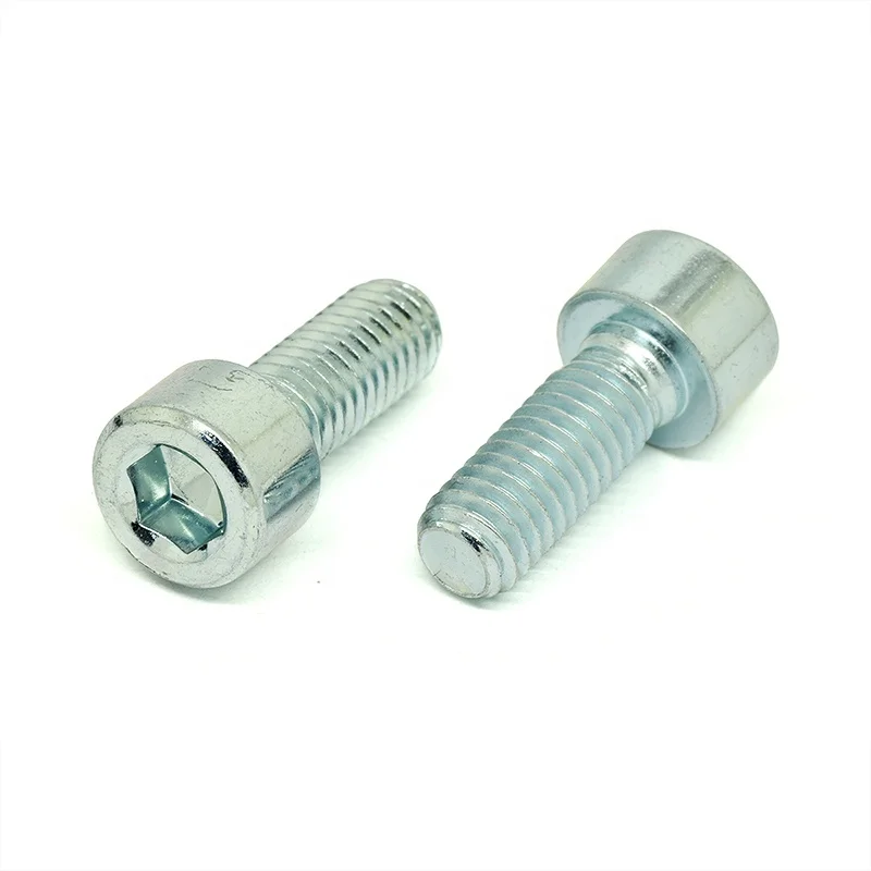 High strength galvanized screws customized slotted machine screws and cap bolt for auto parts
