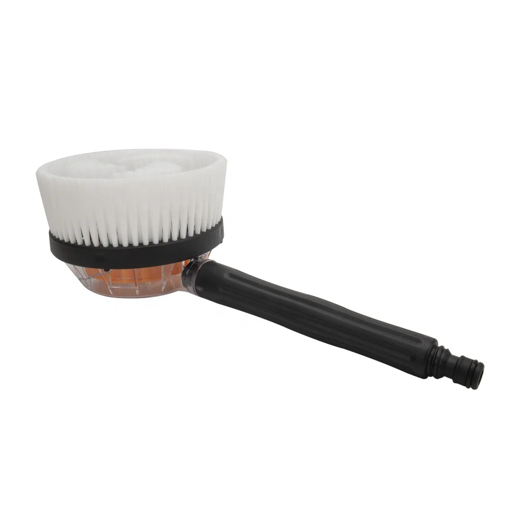 Car Wash Brush High Pressure Washer Accessories Rotary Wash Brush Water Cleaning Rotating Wash Brush