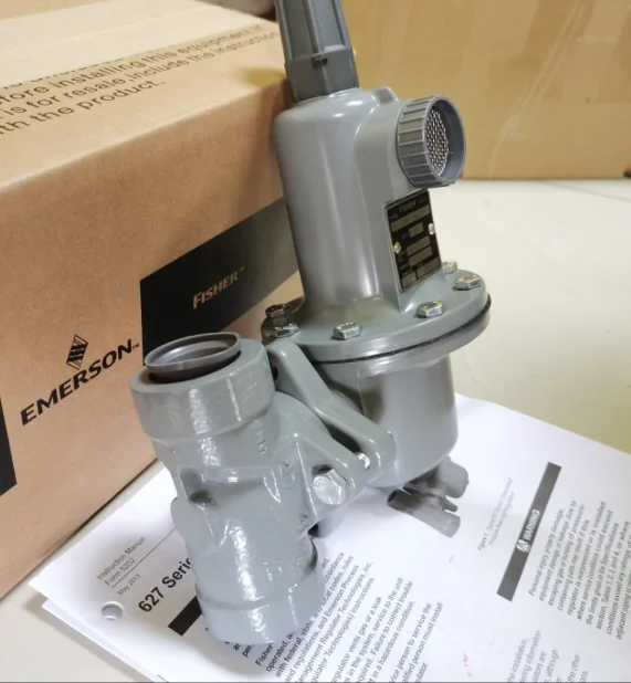 Клапан редукционный редуктор давления 627 серии Fisher 627-1AS34 627-1AS14 импортный газовый клапан