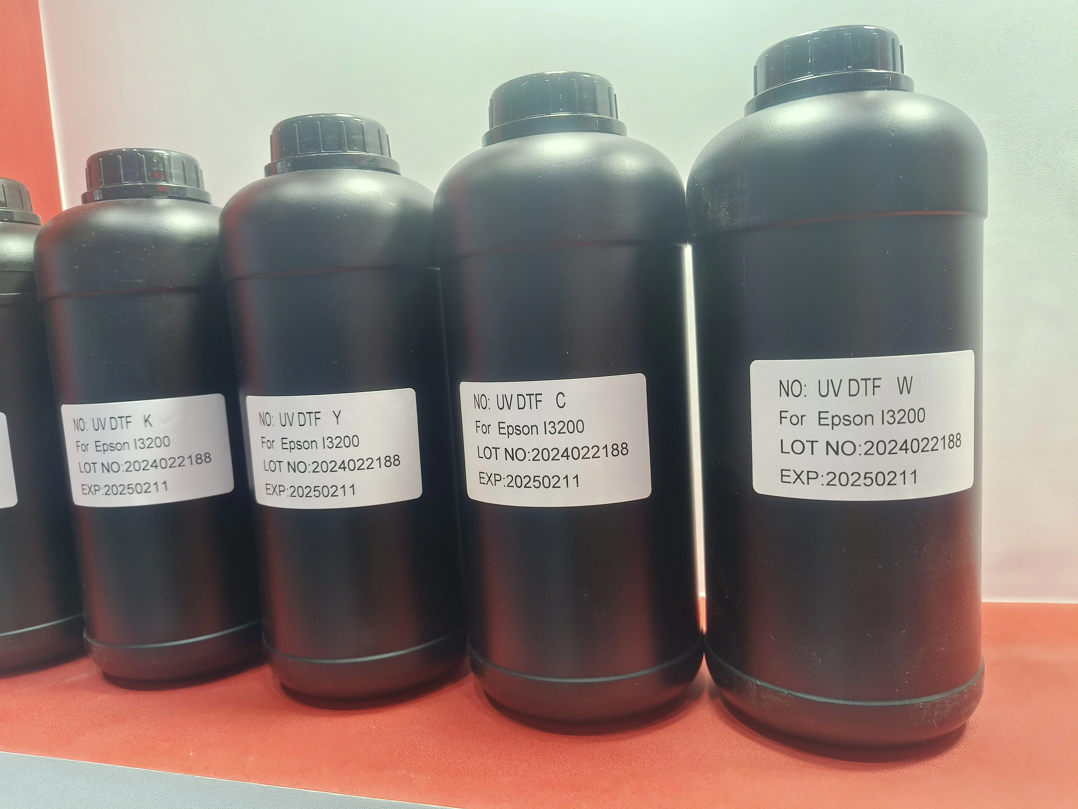 Good Adhesive Glue DTF UV Printing Ink UV Printer DTF UV Transfer Film Ink for Epson I3200 head