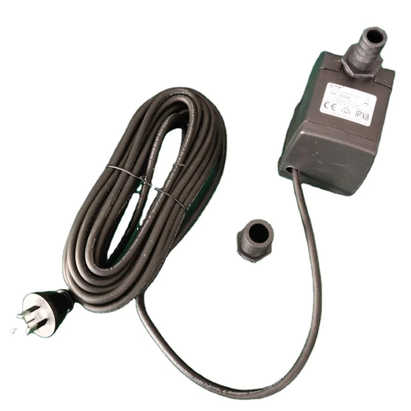 SAA Certificated High pressure Flow rate 2000L/H fountain pump for garden electric water pump