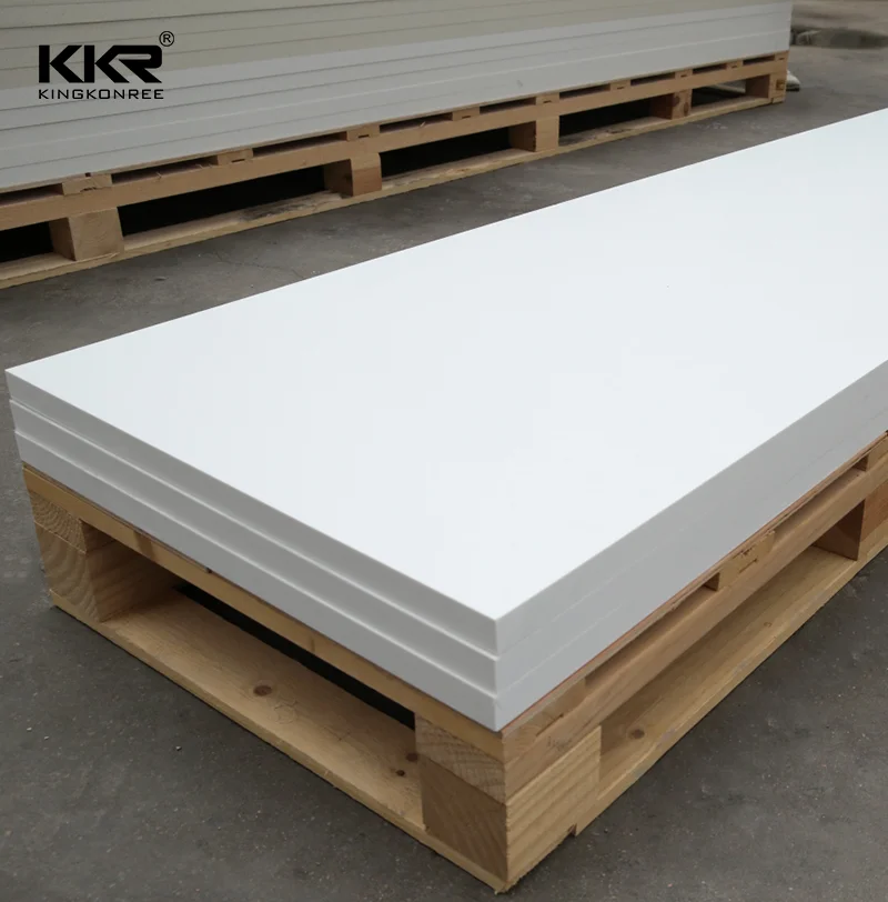 Building Material Artificial Stone Slap Acrylic Solid Surface Sheet For Kitchen Counter top