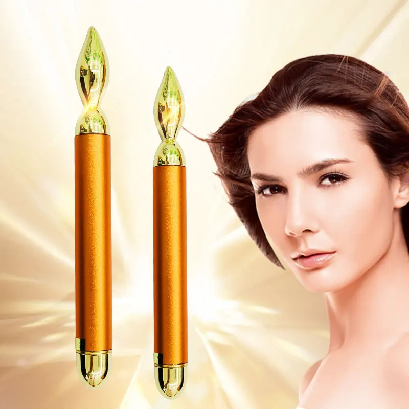 Diy Hot and Cold Vibrating Women Muscle Lifting Face Ems Eye Beauty bar Facial Massage Skin Care