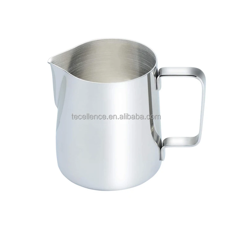Wholesale Coffee Milk Frothing Cup Milk Steaming Pitcher Jug Stainless Steel Milk Frothing Pitcher