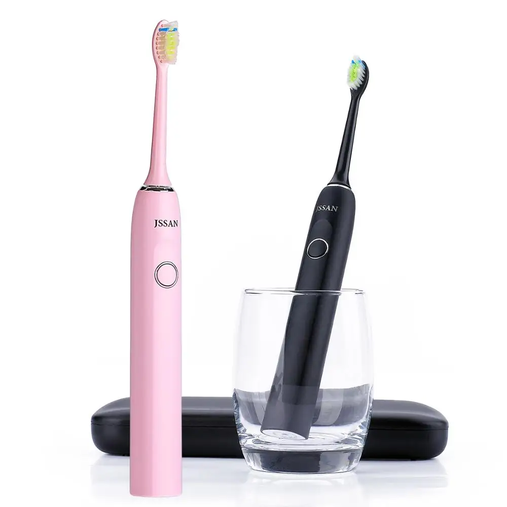 Ultra Whitening teeth 38,000 VPM Motor & Wireless Charging 5 Modes Pressure Sensor Electric Toothbrushes with Smart Timers