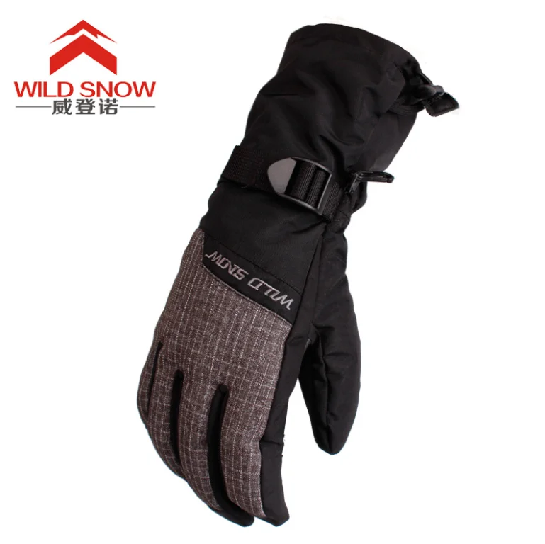 
WILD SNOW 100% Waterproof Warm Snow Gloves for Mens, Womens, and Kids 