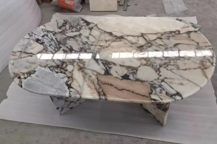 Concrete Concrete Dining Room Furniture Factory Price Elephant White Marble V Base Dining Table