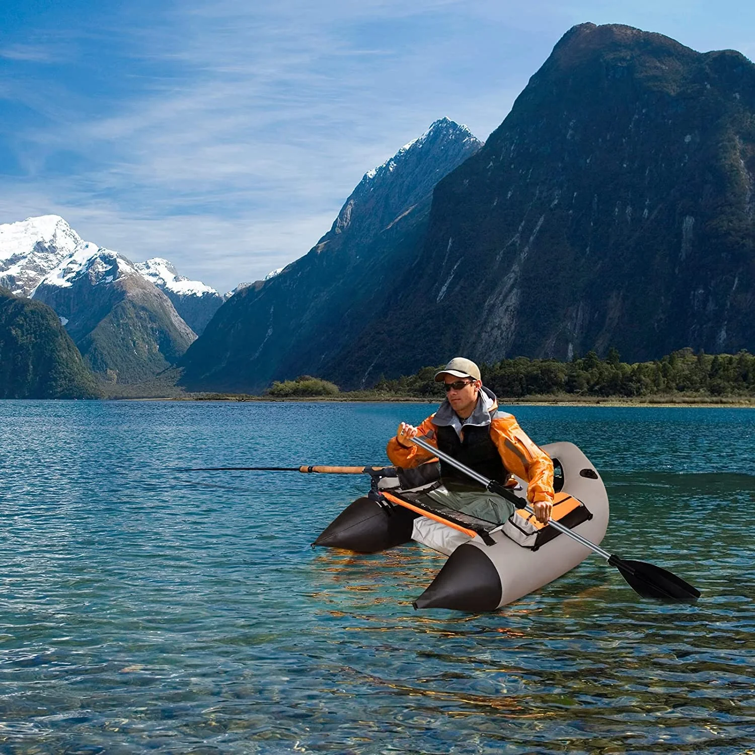 Inflatable Fishing Float Tube on sales