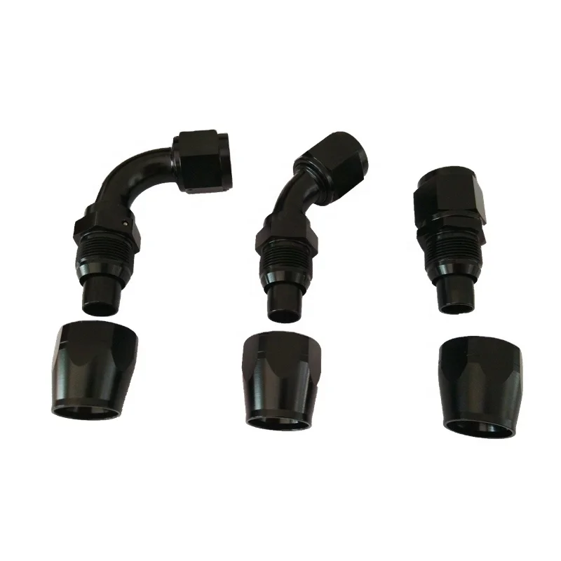 BJR Racing Parts 45 degree Cutter Hose Ends use for nylon braided hose