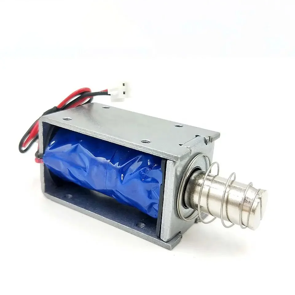 1253HAB Small DC 12V 24V electromagnet open frame push pull solenoid linear actuator